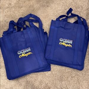 NEW Ocean Magic Reusable Tote Bags Bundle (10)